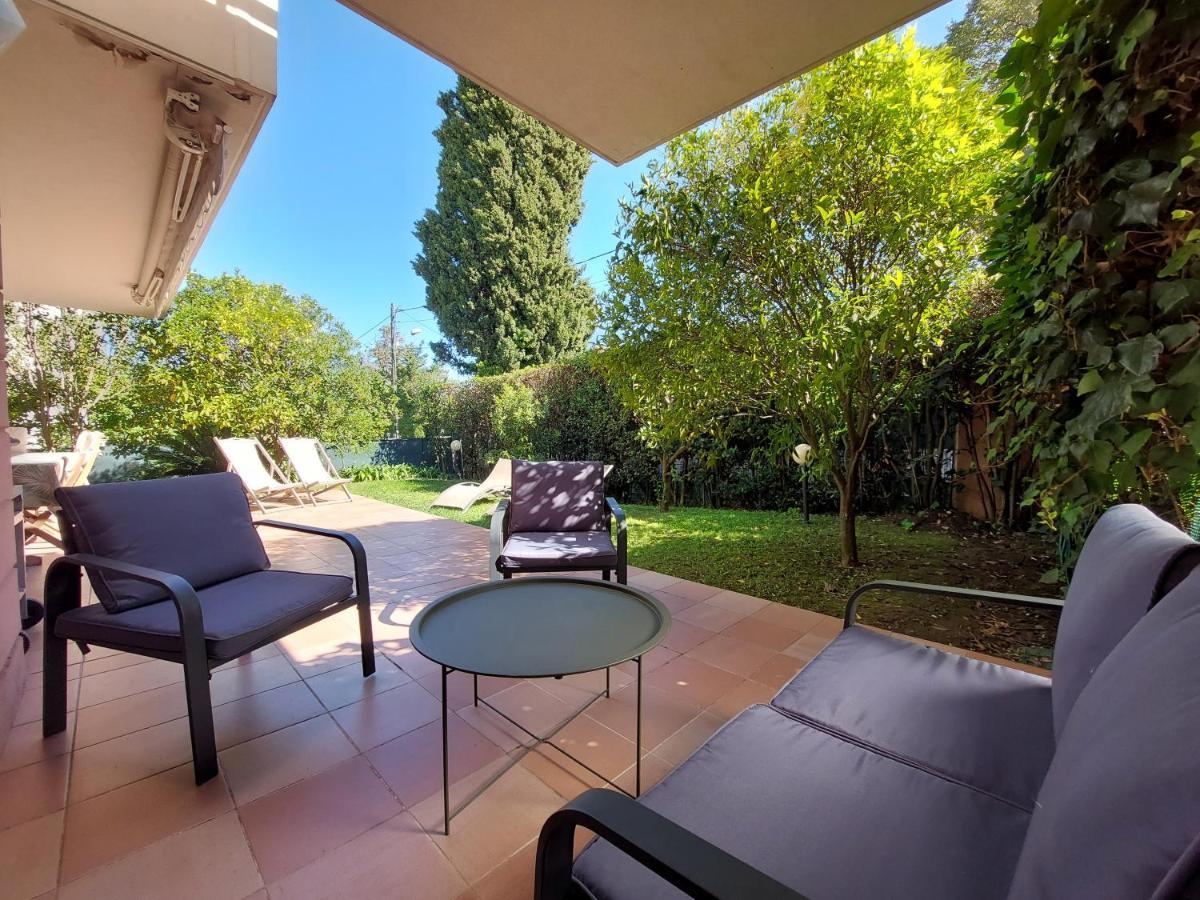 Plage La Salis 3 Chambres, Jardin - 3 Bedrooms Antibes Exteriér fotografie